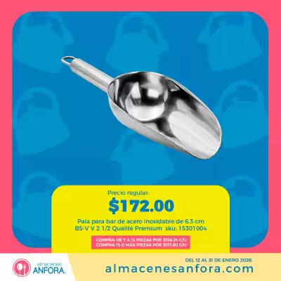 Catálogo Almacenes Anfora (válido hasta 31-01)