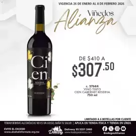 Folleto Bodegas Alianza Página 1