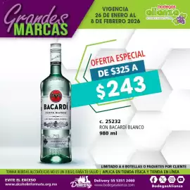 Folleto Bodegas Alianza Página 1