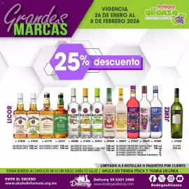 Folleto Bodegas Alianza Página 9