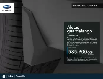 Catálogo Subaru Página 106