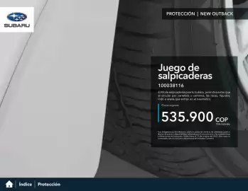 Catálogo Subaru Página 132