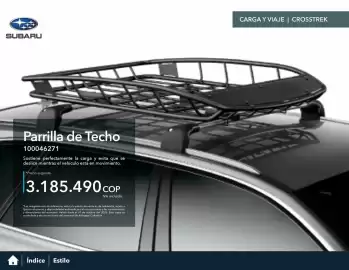 Catálogo Subaru Página 26