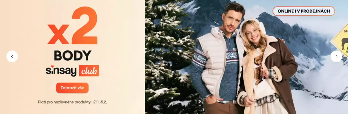 Sinsay leták (platné do 5-02)