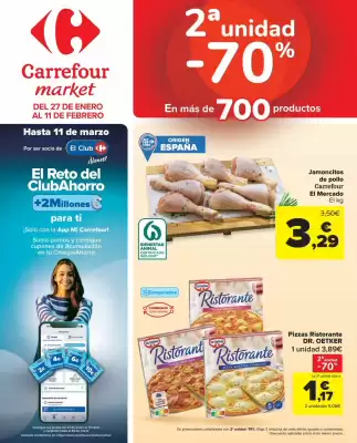 Folleto Carrefour Market (válido hasta el 11-02)