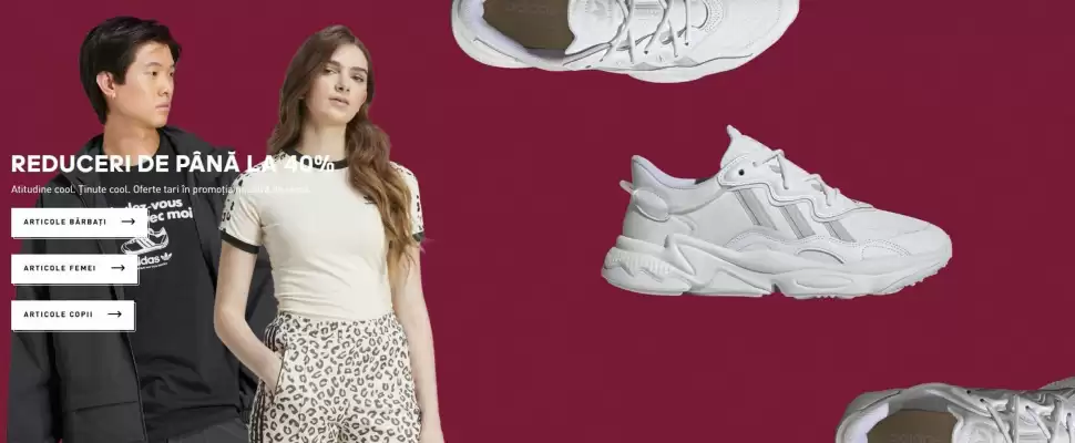 Magazine Adidas (valid până la 9-02)
