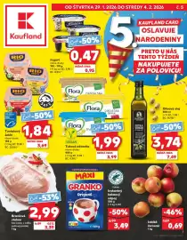 Kaufland SK akciós újság hét 5 Oldal 1