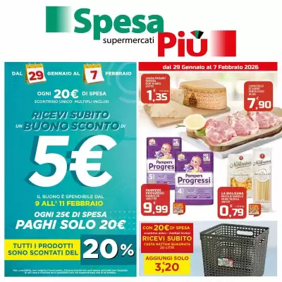 Volantino SpesaPiù Supermercati (valido fino al 7-02)