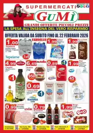 Volantino GuMì Supermercati Pagina 1