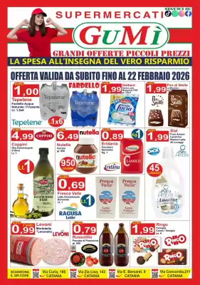 Volantino GuMì Supermercati (valido fino al 22-02)