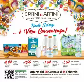 Volantino Carni e Affini Supermercati Pagina 1