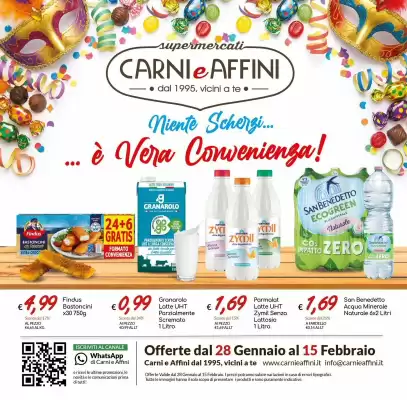 Volantino Carni e Affini Supermercati (valido fino al 15-02)
