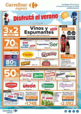 Folleto Carrefour Express (válido hasta 3-02)