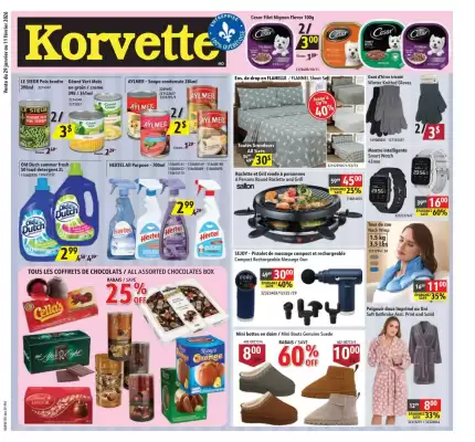 Korvette flyer (valid until 11-02)