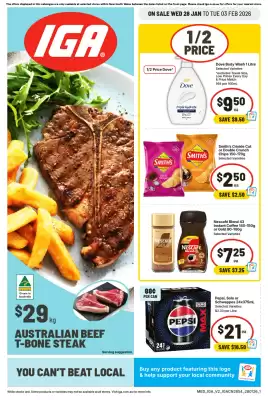 IGA catalogue (valid until 3-02)