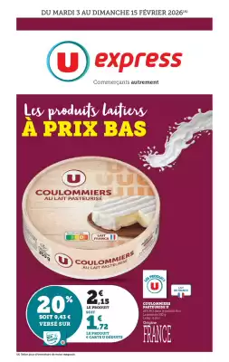 Catalogue U Express (valable jusqu'au 15-02)