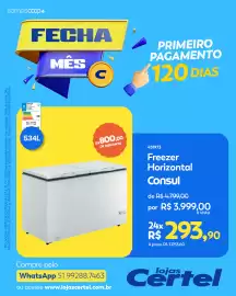 Folheto Lojas Certel Página 1