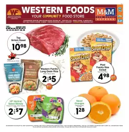 Western Foods flyer week 4 Page 1