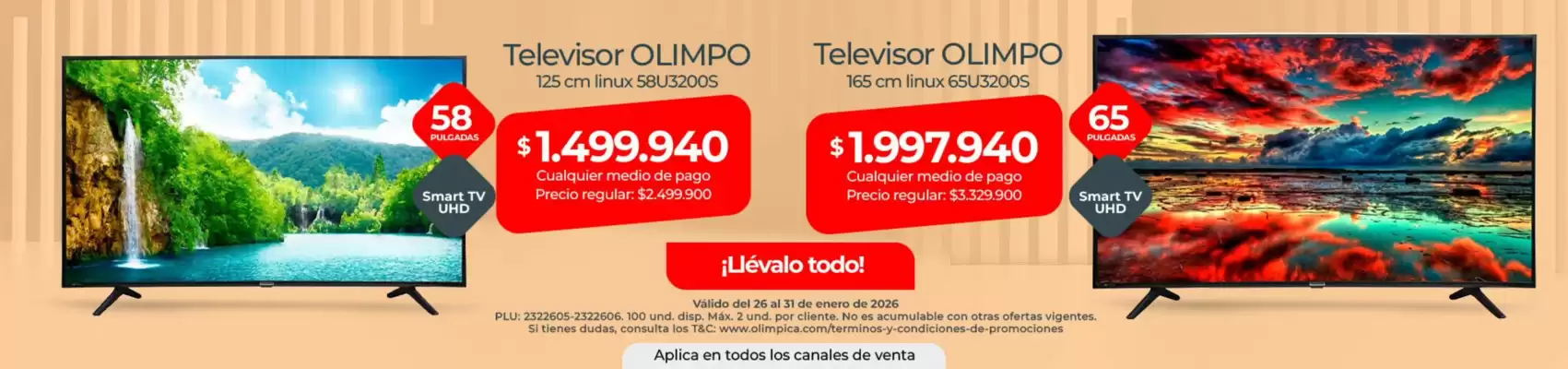 Catálogo Olímpica (válido hasta 31-01)
