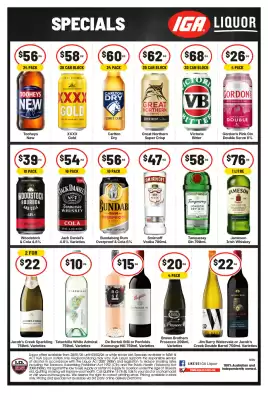 IGA Liquor catalogue (valid until 3-02)