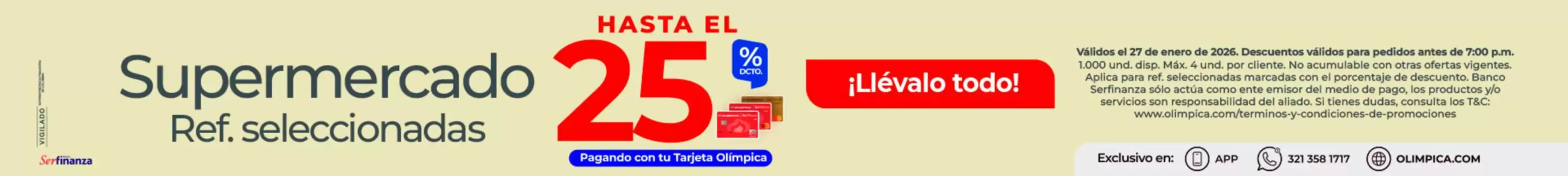 Catálogo Olímpica (válido hasta 27-01)