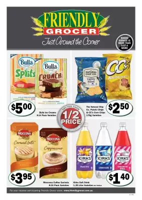 Friendly Grocer catalogue (valid until 3-02)