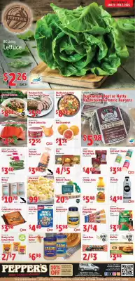 Pepper's Foods flyer (valid until 2-02)