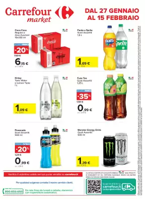 Volantino Carrefour Market (valido fino al 15-02)