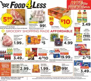 Food 4 Less weekly ad week 5 Page 1