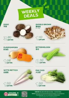 Amazing Oriëntal folder (geldig t/m 3-02)