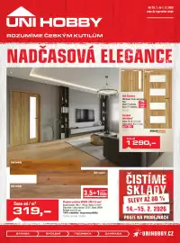 Uni Hobby leták Strana 1