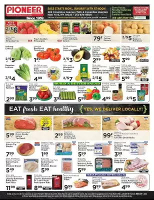 Pioneer Supermarkets weekly ad (valid until 1-02)