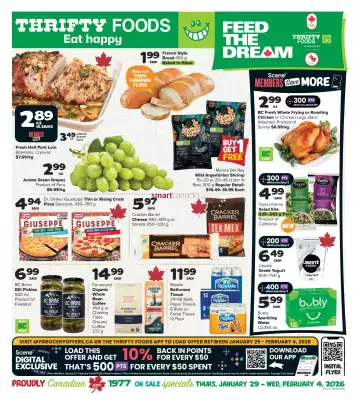 Thrifty Foods flyer (valid until 4-02)