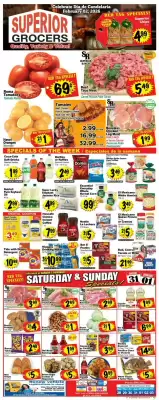 Superior Grocers weekly ad