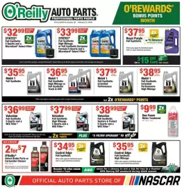 O'Reilly Auto Parts weekly ad Page 1