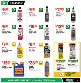 O'Reilly Auto Parts weekly ad Page 4