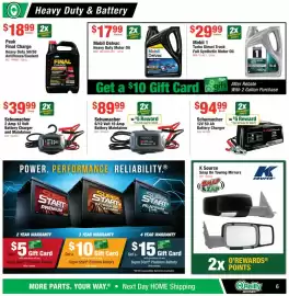 O'Reilly Auto Parts weekly ad Page 6