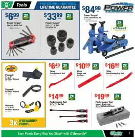 O'Reilly Auto Parts weekly ad Page 7