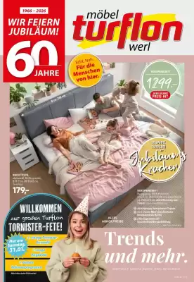 Möbel Turflon Prospekt (gültig bis 31-01)
