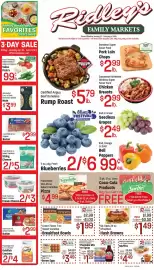 Ridley's Family Markets weekly ad week 5 Page 1