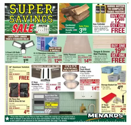 Menards weekly ad