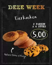 Bakkerij 't Stoepje folder week 5 Pagina 1