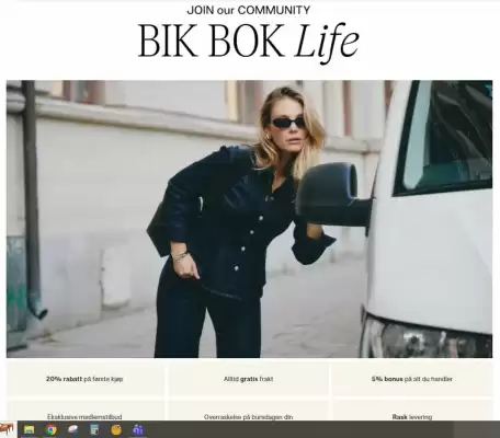 Bik Bok kundeavis (gyldig til 8-02)