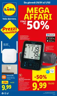 Volantino Lidl (valido fino al 1-02)