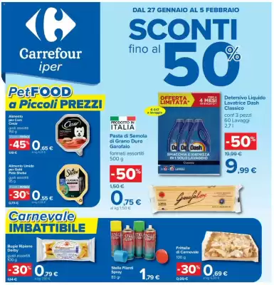 Volantino Carrefour (valido fino al 5-02)
