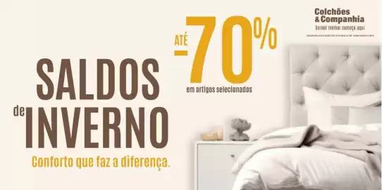 Folheto Colchões & Companhia Página 1