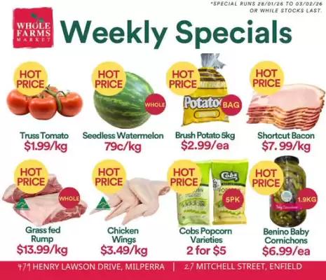 WHOLEFARMS catalogue (valid until 3-02)