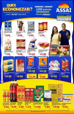 Encarte Assaí Atacadista (válido até 1-02)