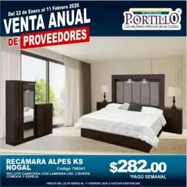 Catálogo Mueblerías Portillo Página 6