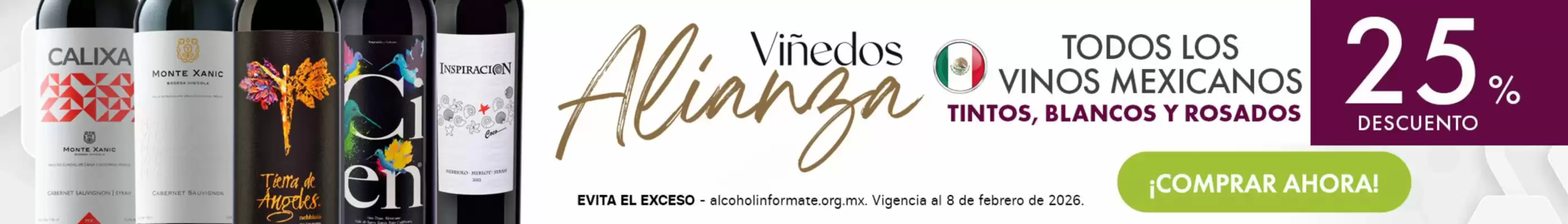 Folleto Bodegas Alianza (válido hasta 8-02)